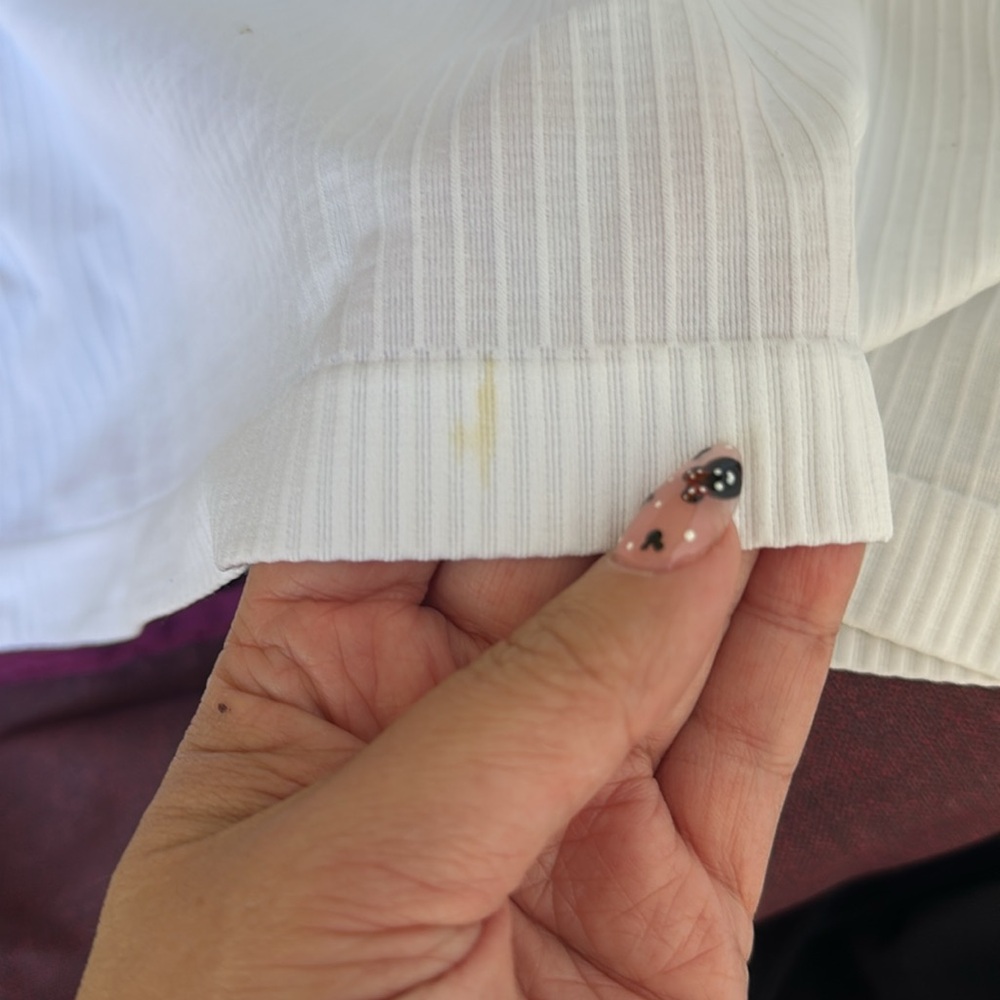 White Lululemon Top - Picture 3 of 3